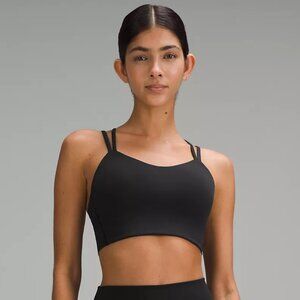Lululemon Like a Cloud Longline Sports Bra Black Size 4